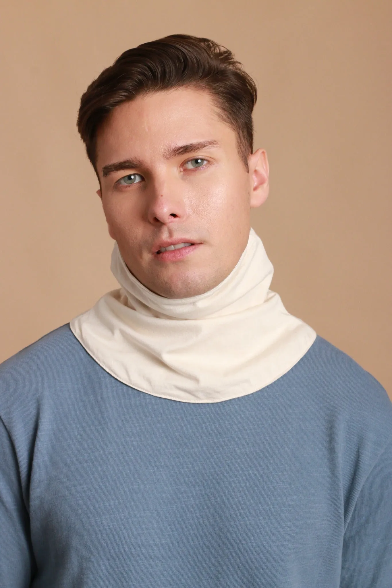 100% Organic Cotton Hypoallergenic Neck Protection Sleeve