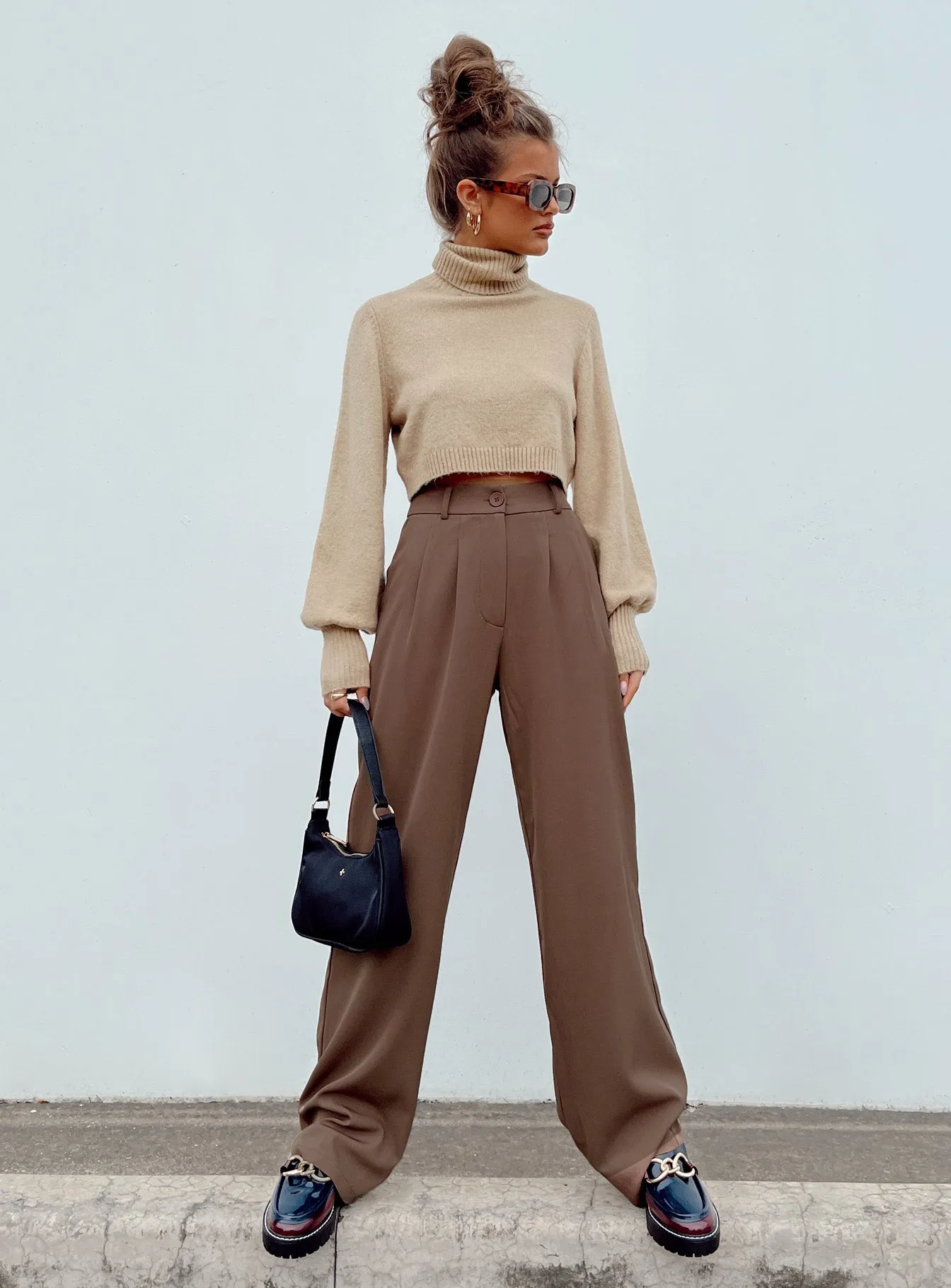 Archer Pants Brown Tall