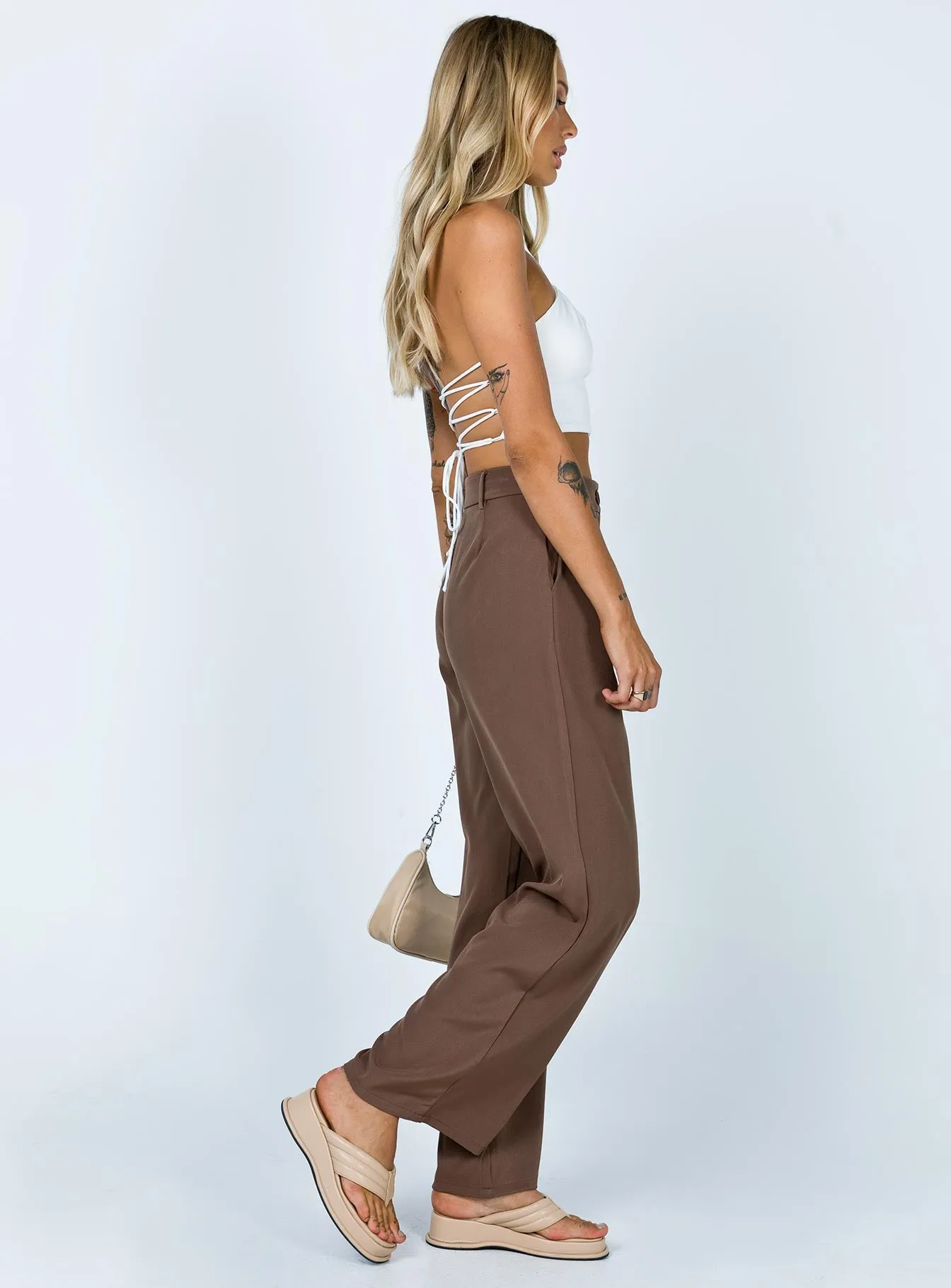 Archer Pants Brown Tall