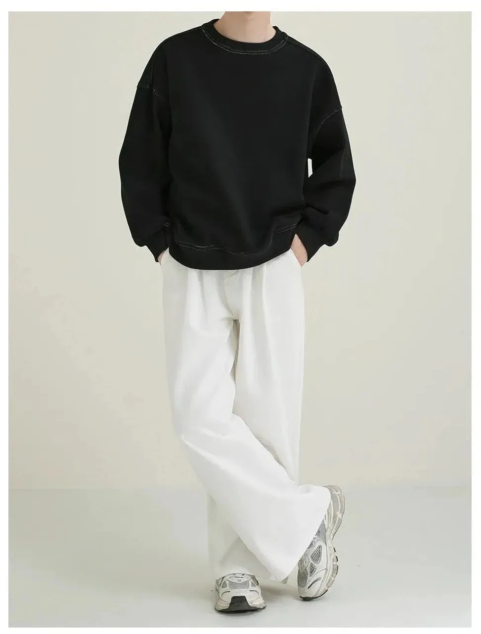 Black Fleece Pullover