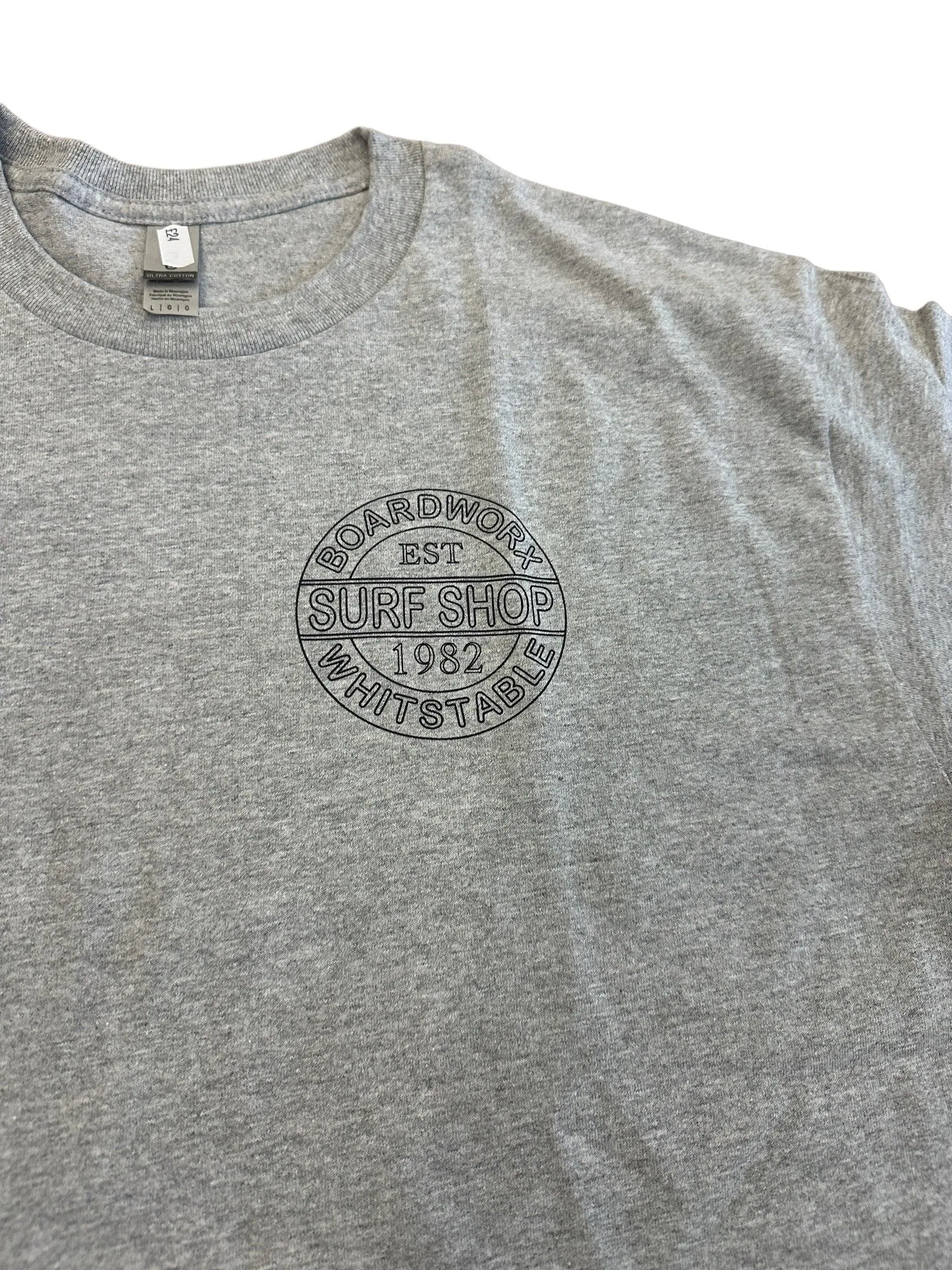 Boardworx Surf Shop Tee T-Shirt Grey