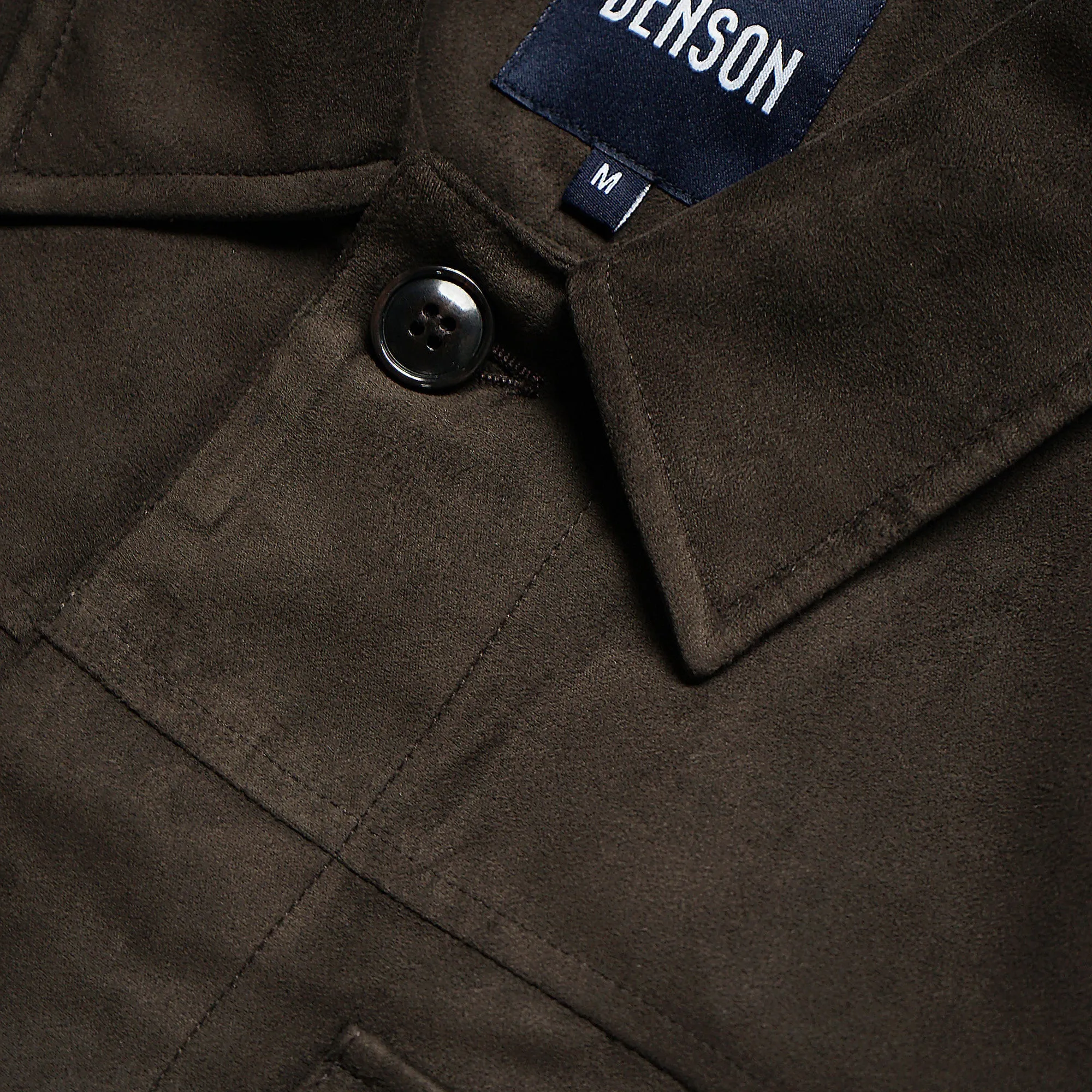 Bolton Coffee Suede Jacket