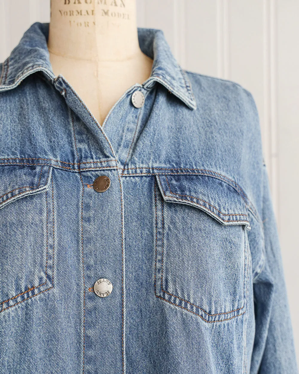 Boyfriend Denim Shacket