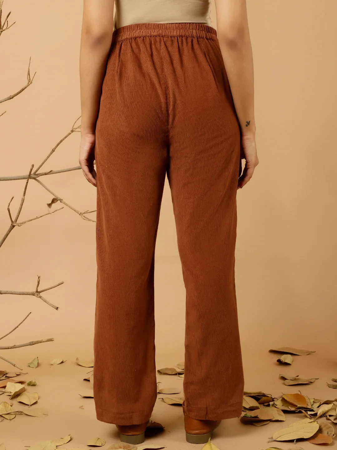 Brown Corduroy Pants