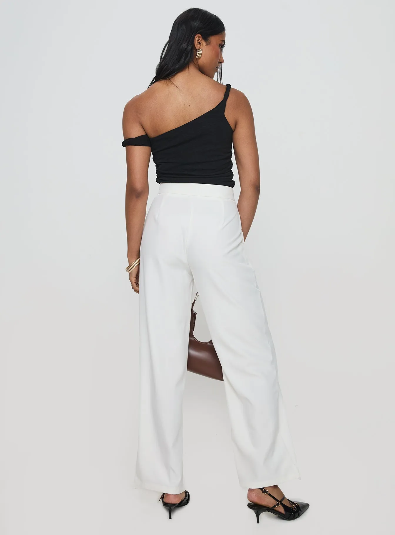 Burnette Pants White