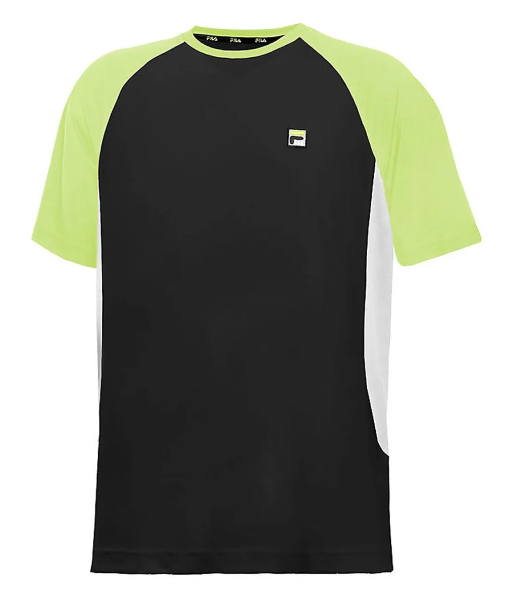 Center Court Colorblocked Crew Shirt by Fila