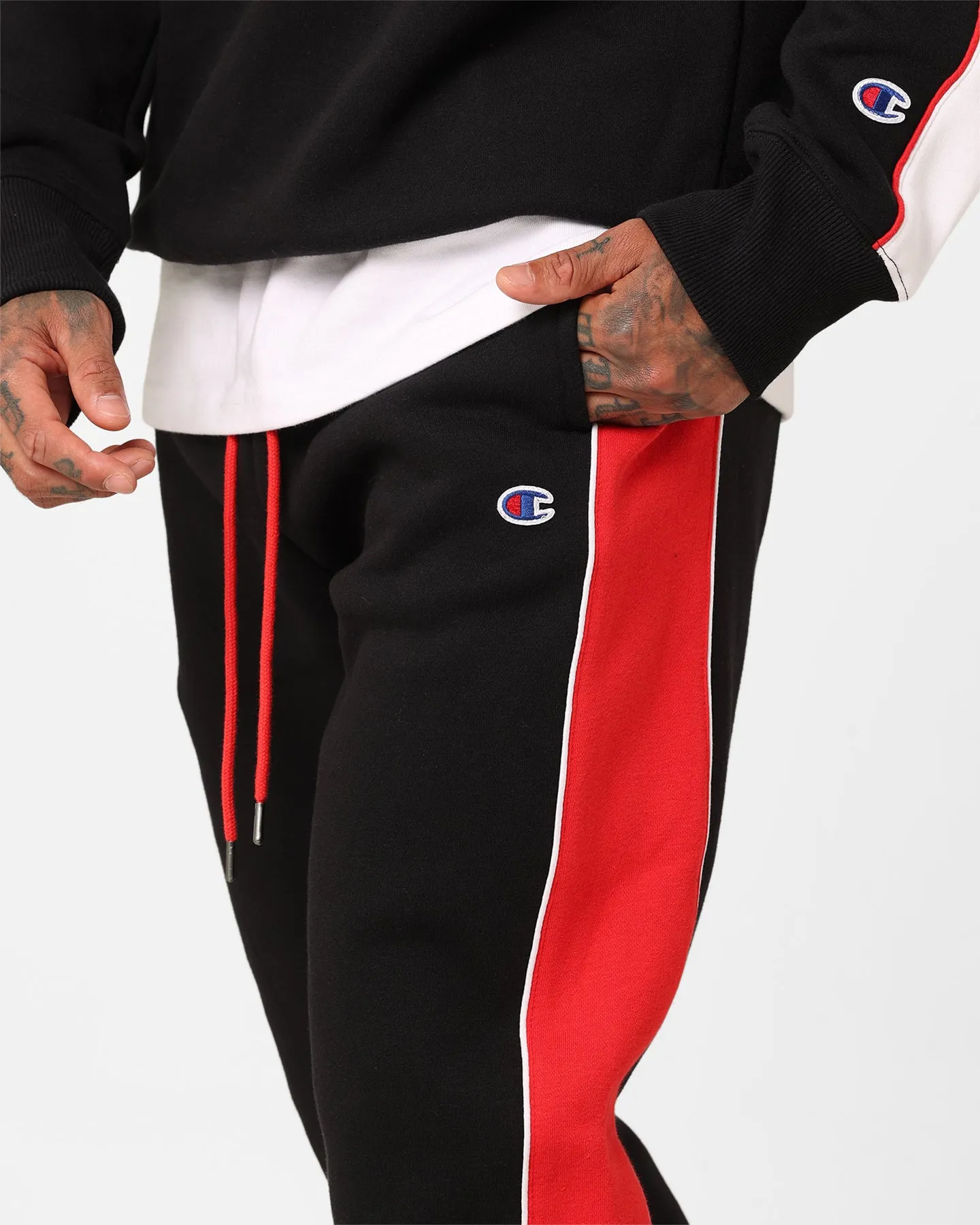 Champion Rochester City Pants Black/Scarlet