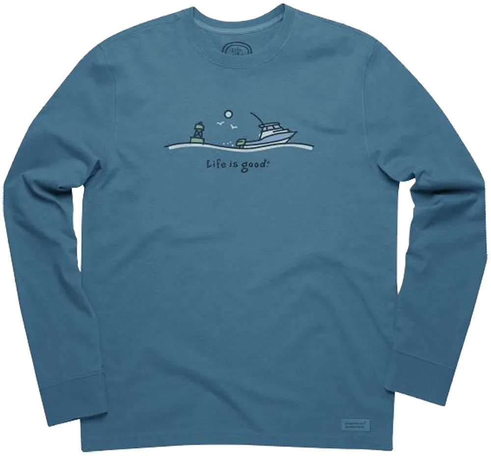 Crusher L/S Boating T-Shirt by Life is good