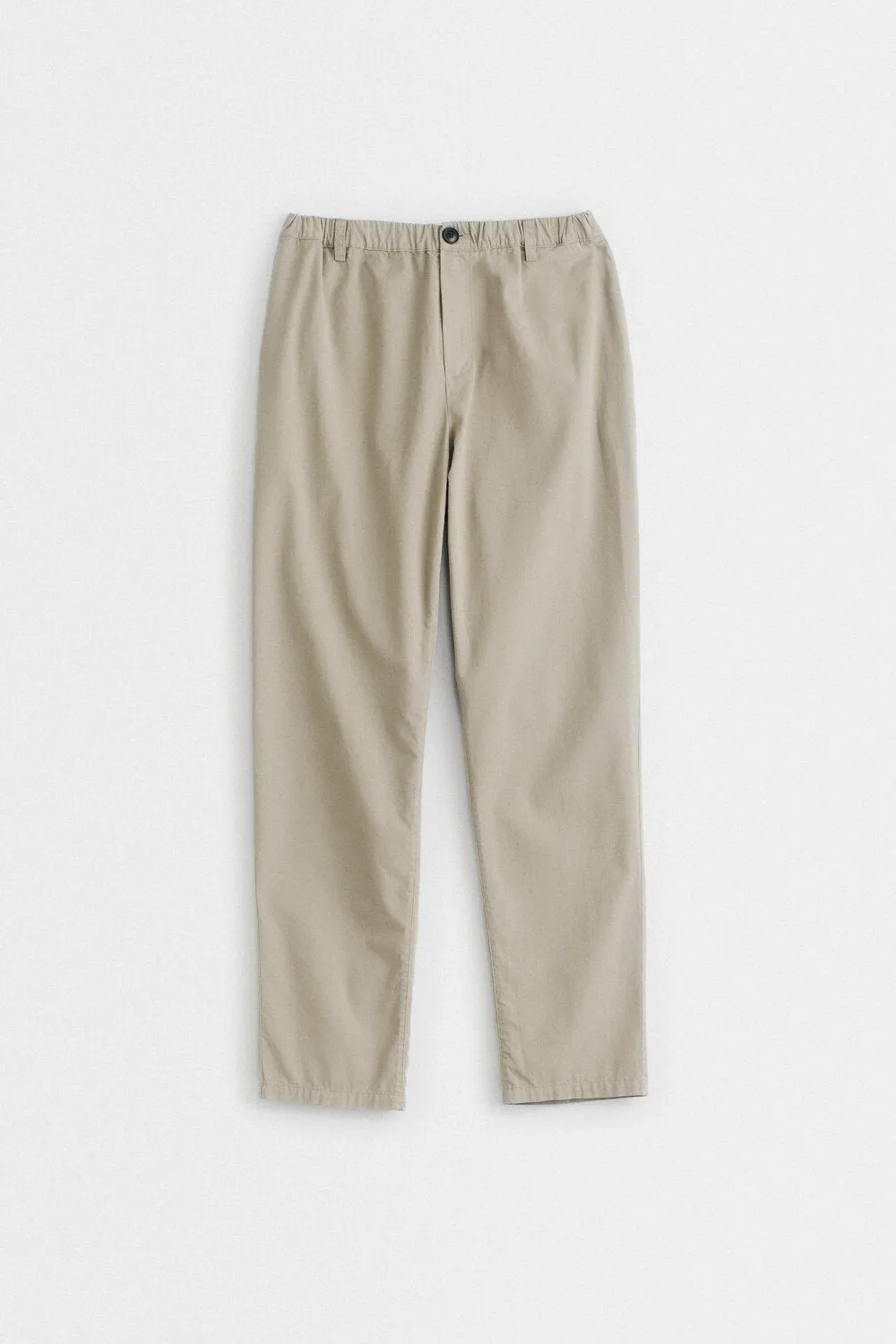 ELASTICATED WIDE TROUSERS