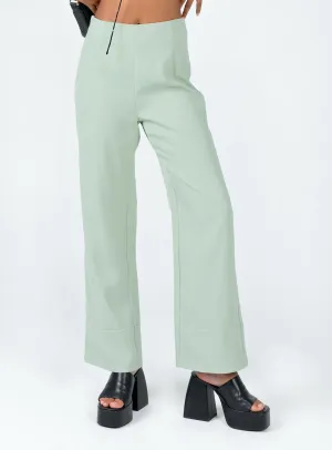 Euros Pants Dark Green