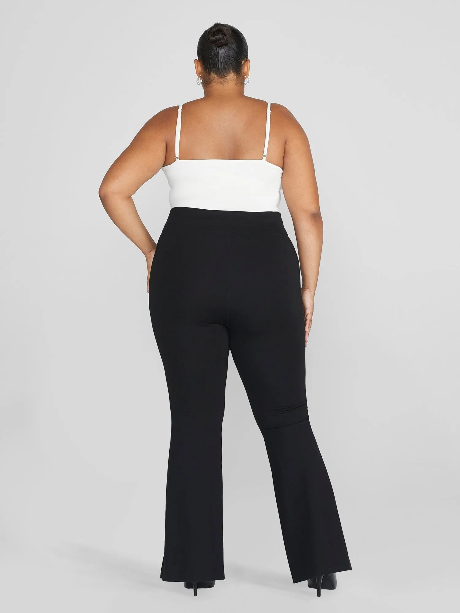 Fashion To Figure - Trish O-Ring Zipper Ponte Pants