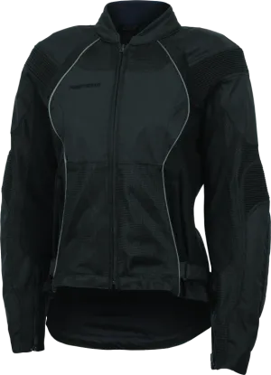 FIRSTGEAR Reflex Mesh Jacket Black - Women Large