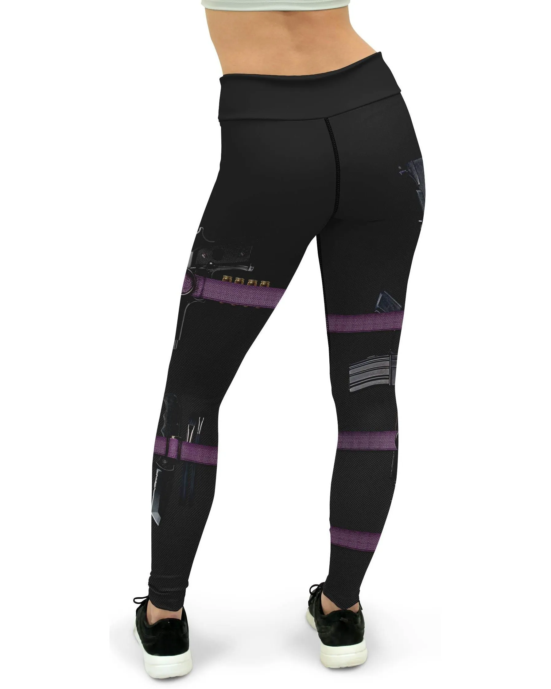 Guns & Make-up Carbon Yoga Pants