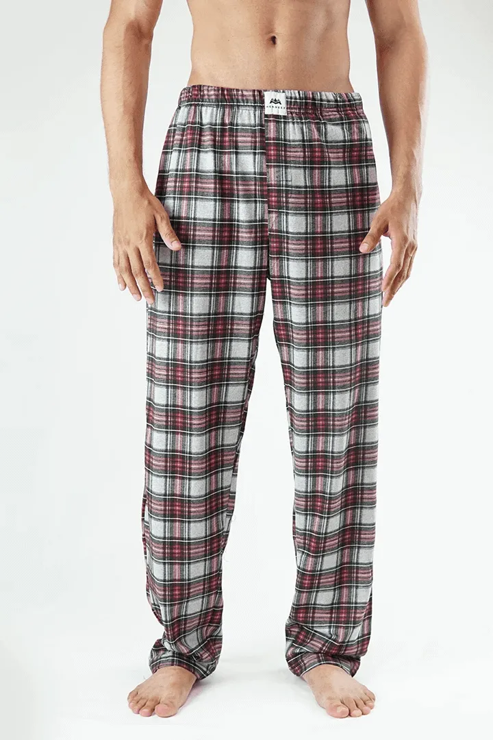 Jersey Pajama Pants - Red Check