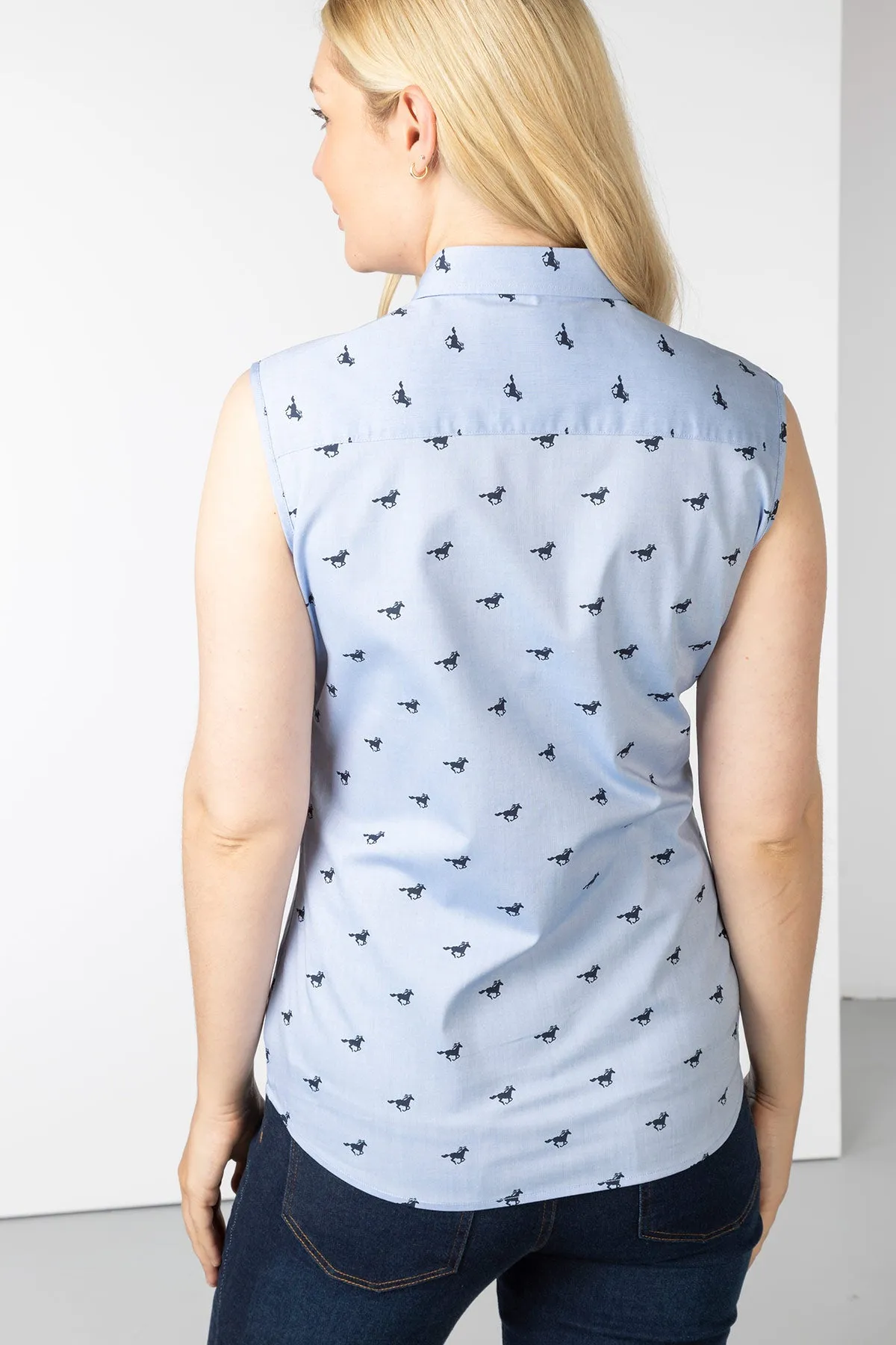 Ladies Sleeveless Shirt - Audrey II