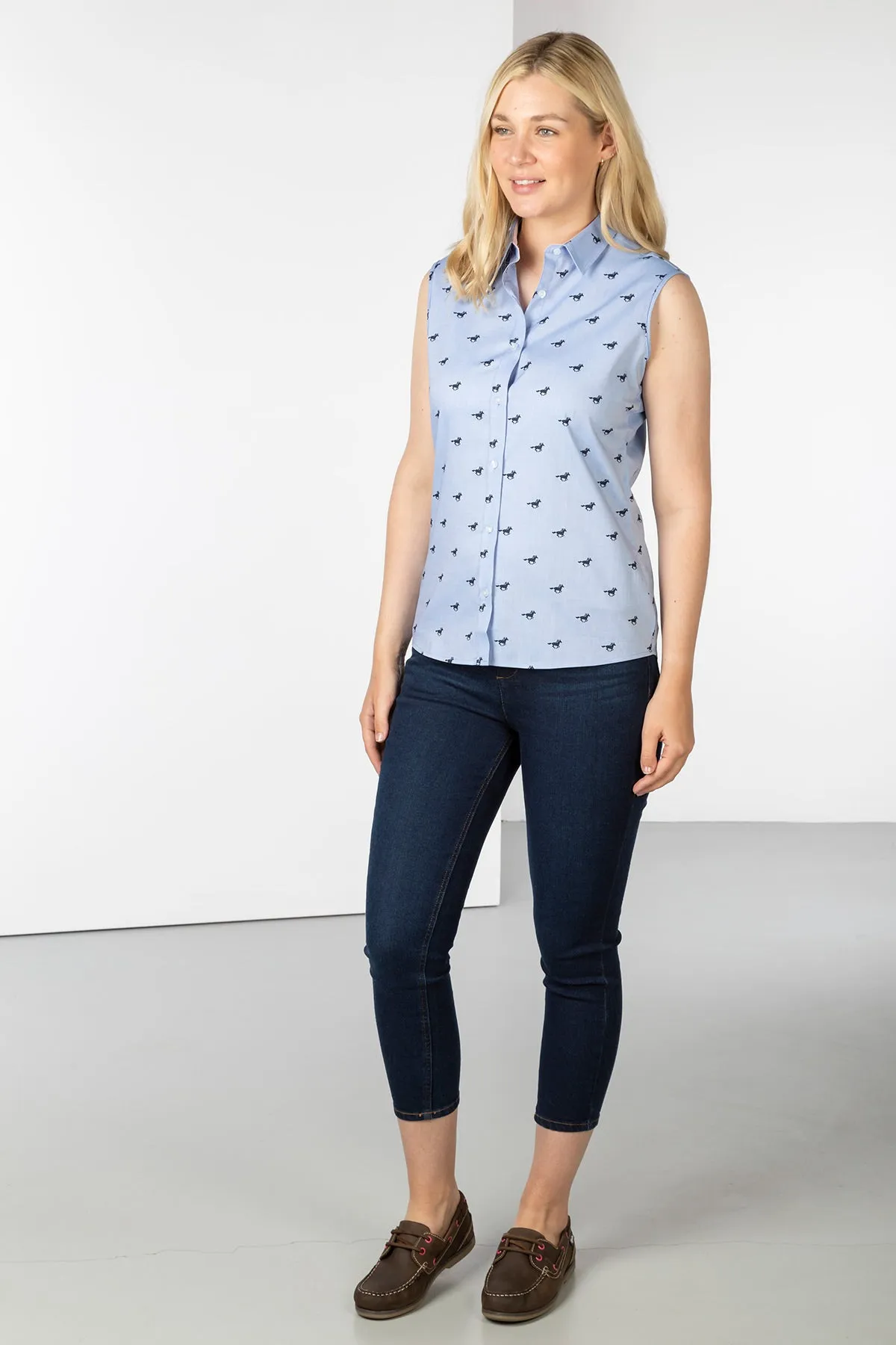 Ladies Sleeveless Shirt - Audrey II