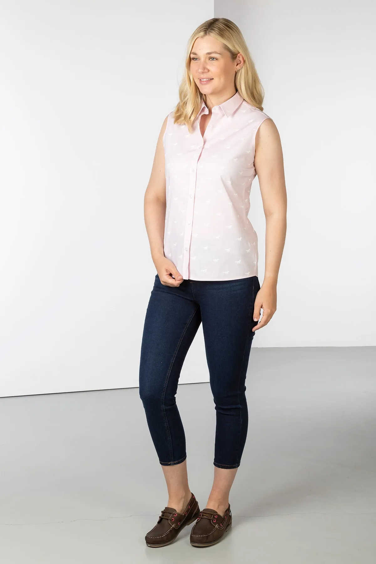 Ladies Sleeveless Shirt - Audrey II