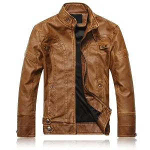 Leather Mayan Motorcycle Jacket