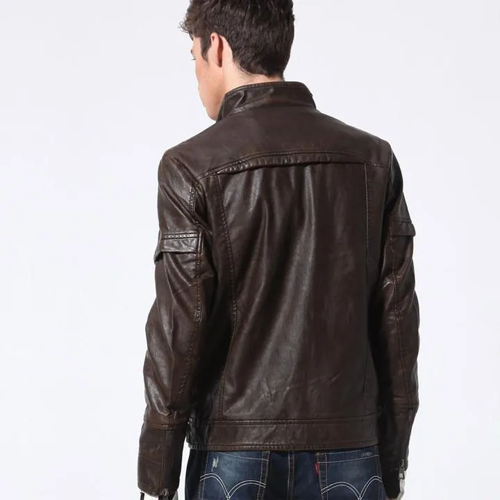 Leather Mayan Motorcycle Jacket