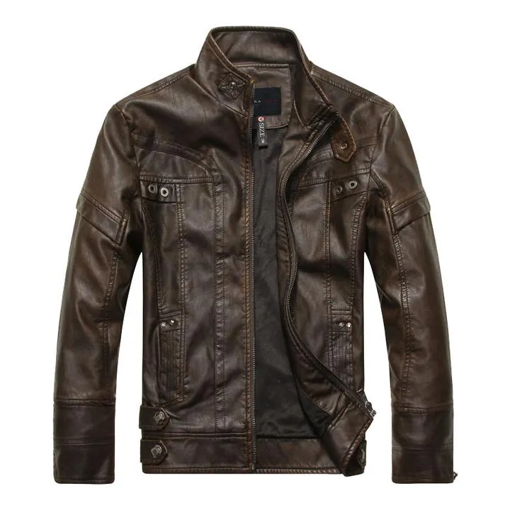 Leather Mayan Motorcycle Jacket