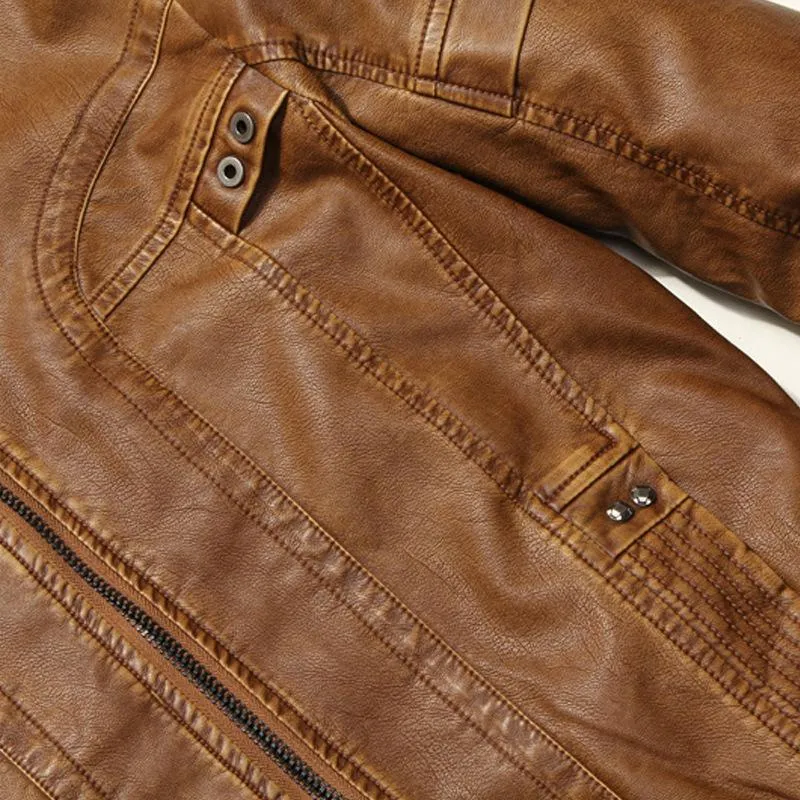 Leather Mayan Motorcycle Jacket