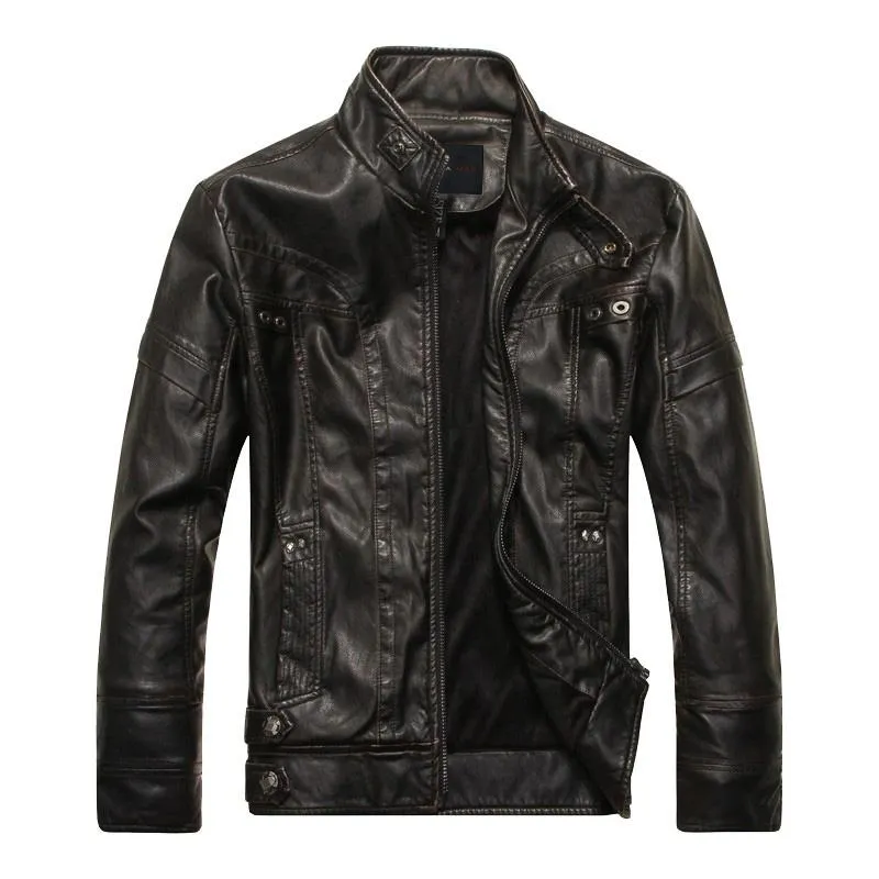 Leather Mayan Motorcycle Jacket