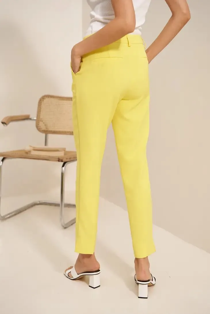 Natasha Suit Pants - Yellow