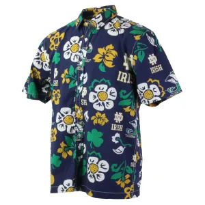 Notre Dame Fighting Irish Men's Floral Shirts