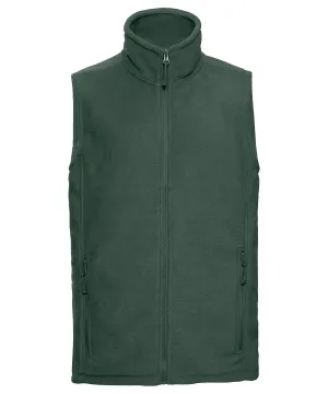 Outdoor fleece gilet | Bottle Green