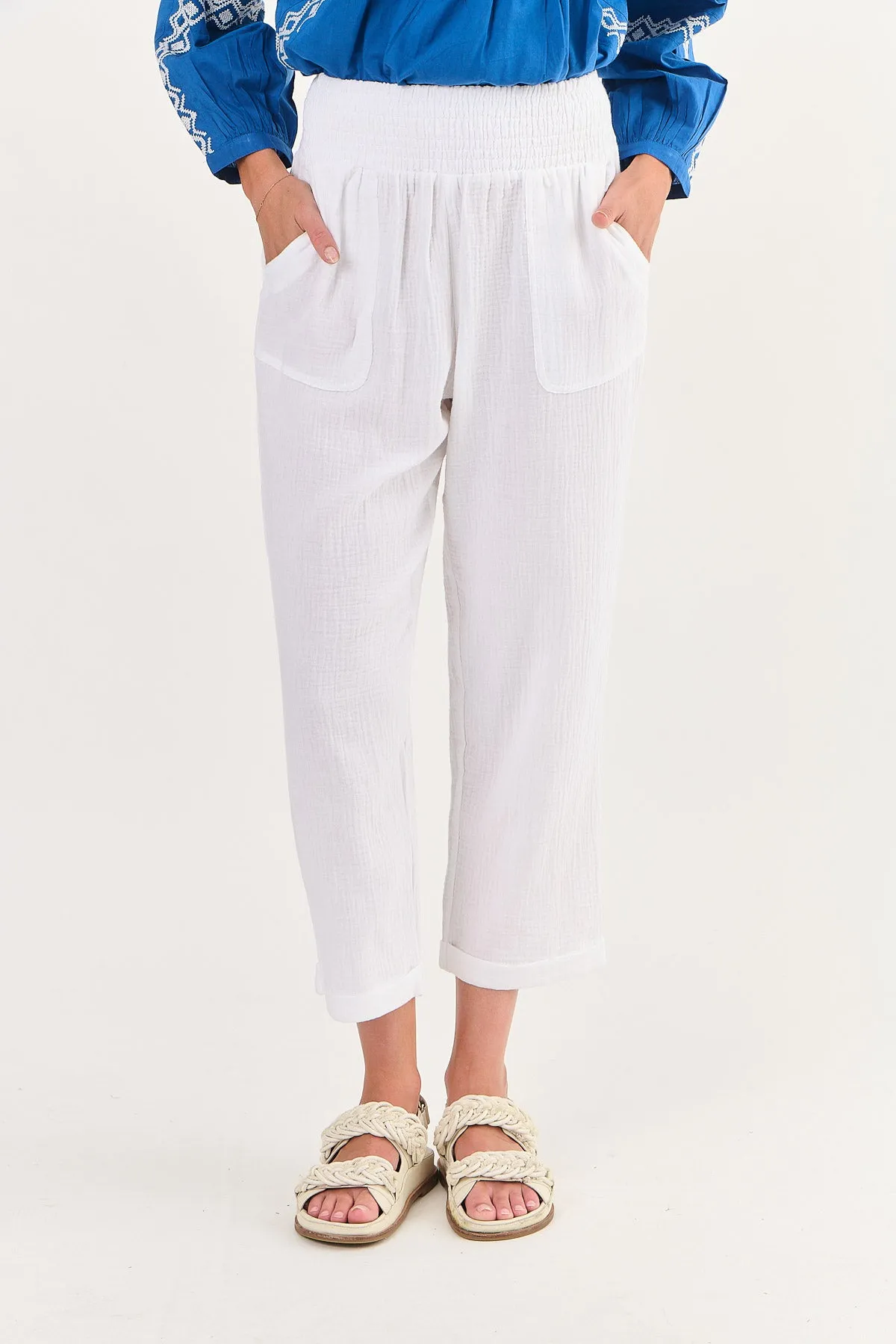 PANTS NAM49 White