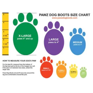 Pawz Waterproof Dog Boots