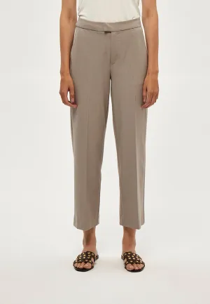 PCDiana MW Pant - Crokery Beige