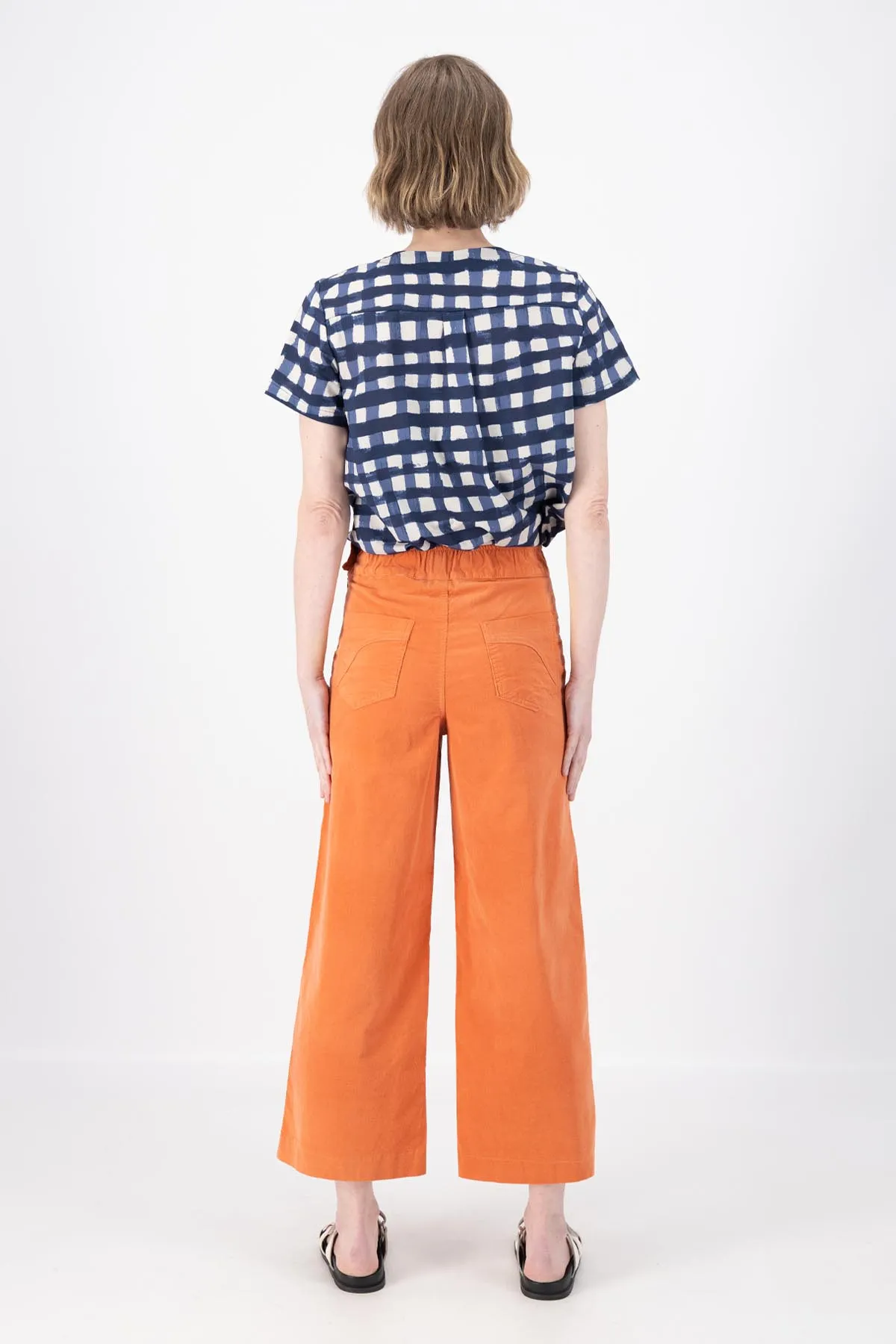 Peggy Fine Cord Pants Peach