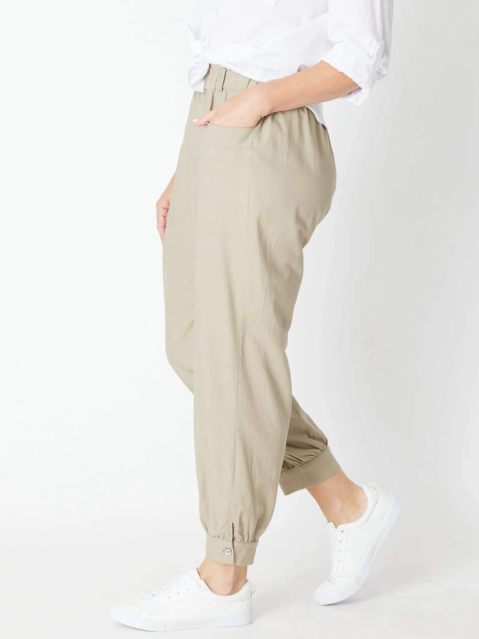 Pocket Pant - Light Khaki - 30485