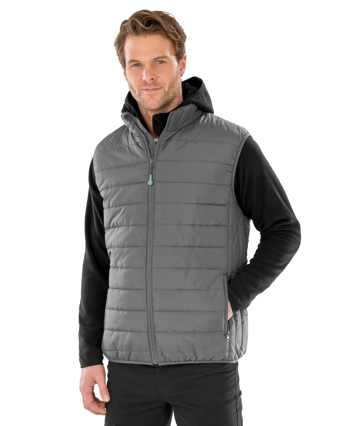 Promo padded bodywarmer | Grey