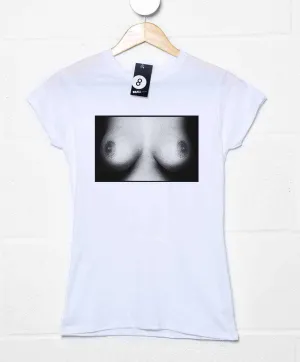 Punk Boobs Fitted Womens T-Shirt As Worn By The Sex Pistols