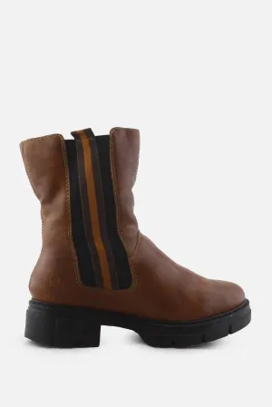 Rieker Zipper Snow Ankle Boots | 100% Authentic Leather