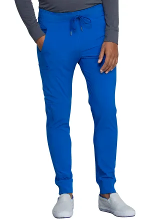 Scrub Pants - Cherokee Infinity Men's Mid Rise Jogger - Royal, CK004A