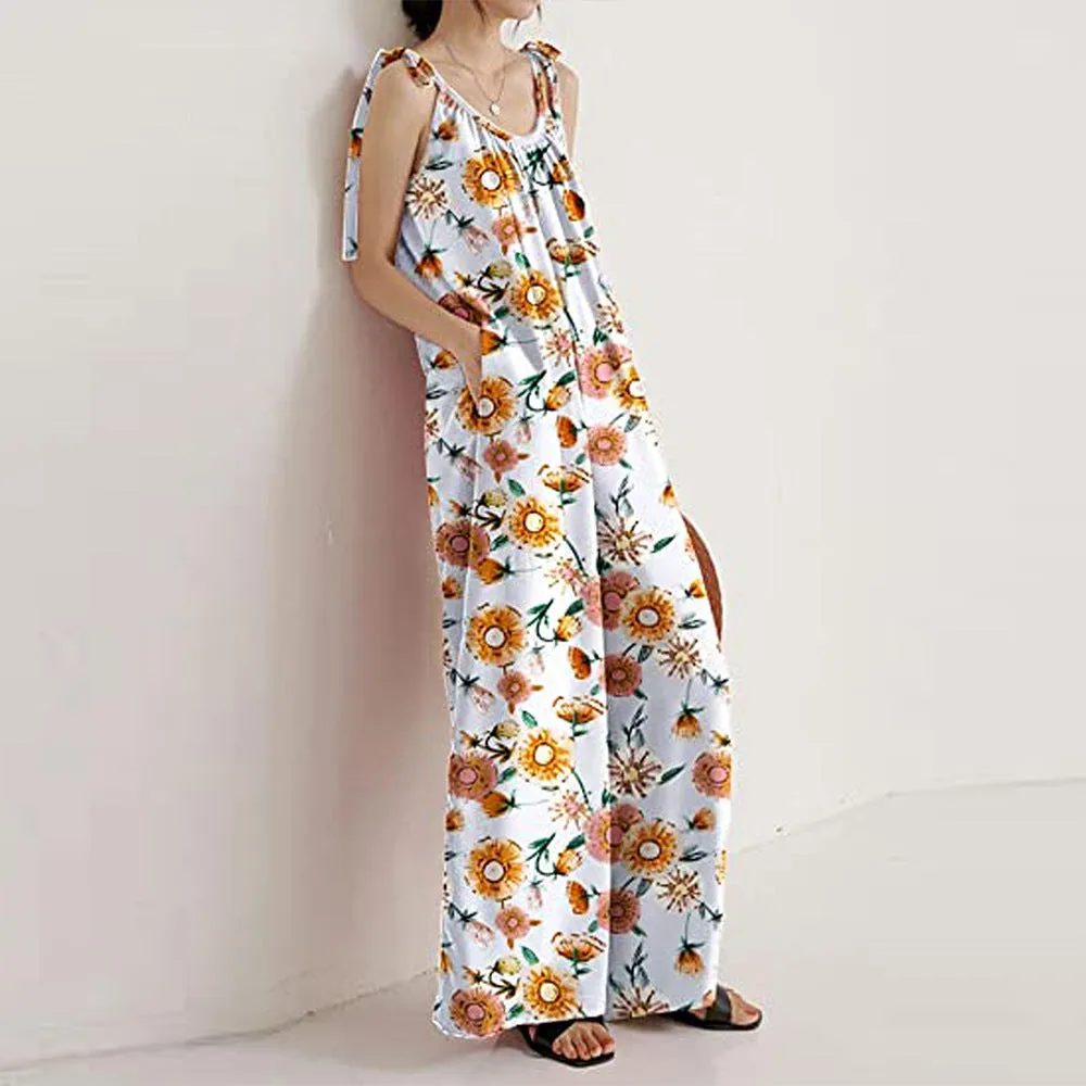 Sling Loose Casual Jumpsuit