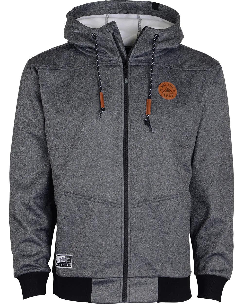 Spruce Tech Zip Hoodie - Charcoal