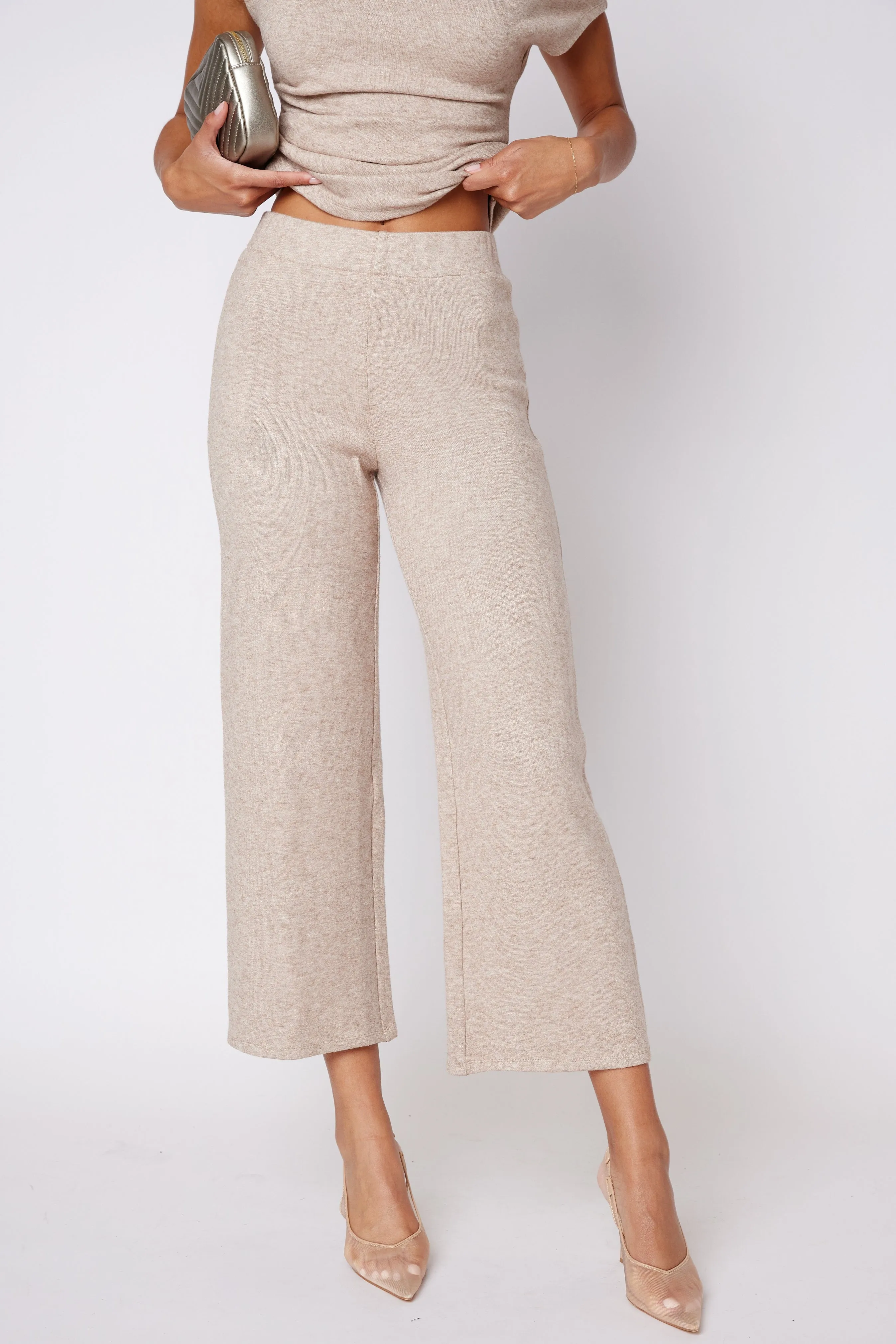 Thea High Waist Knit Pants