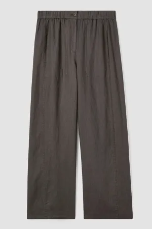 Wide Ankle Pant-GRVE