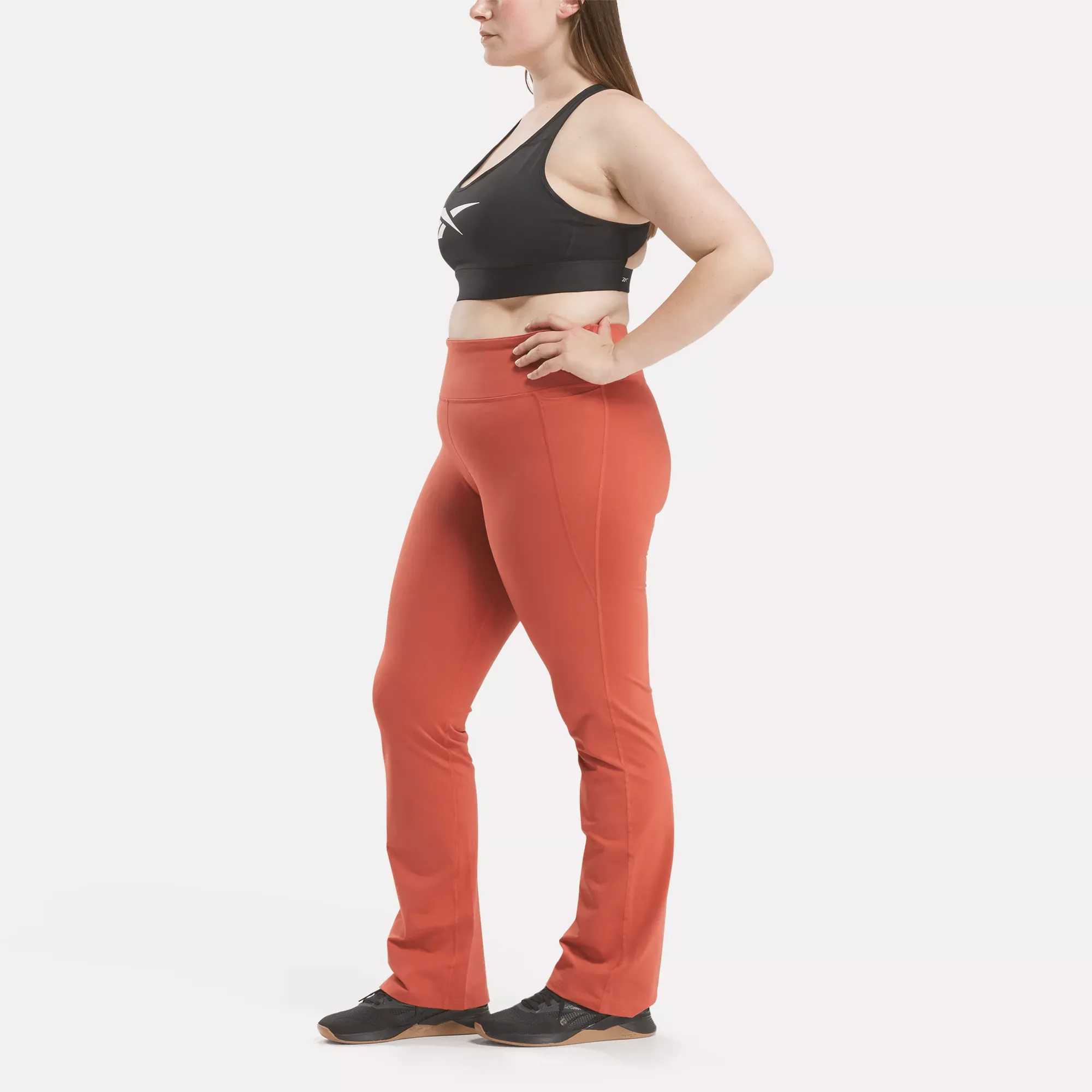 Women's Lux High-Rise Mini-Flare Pants (Plus Size)