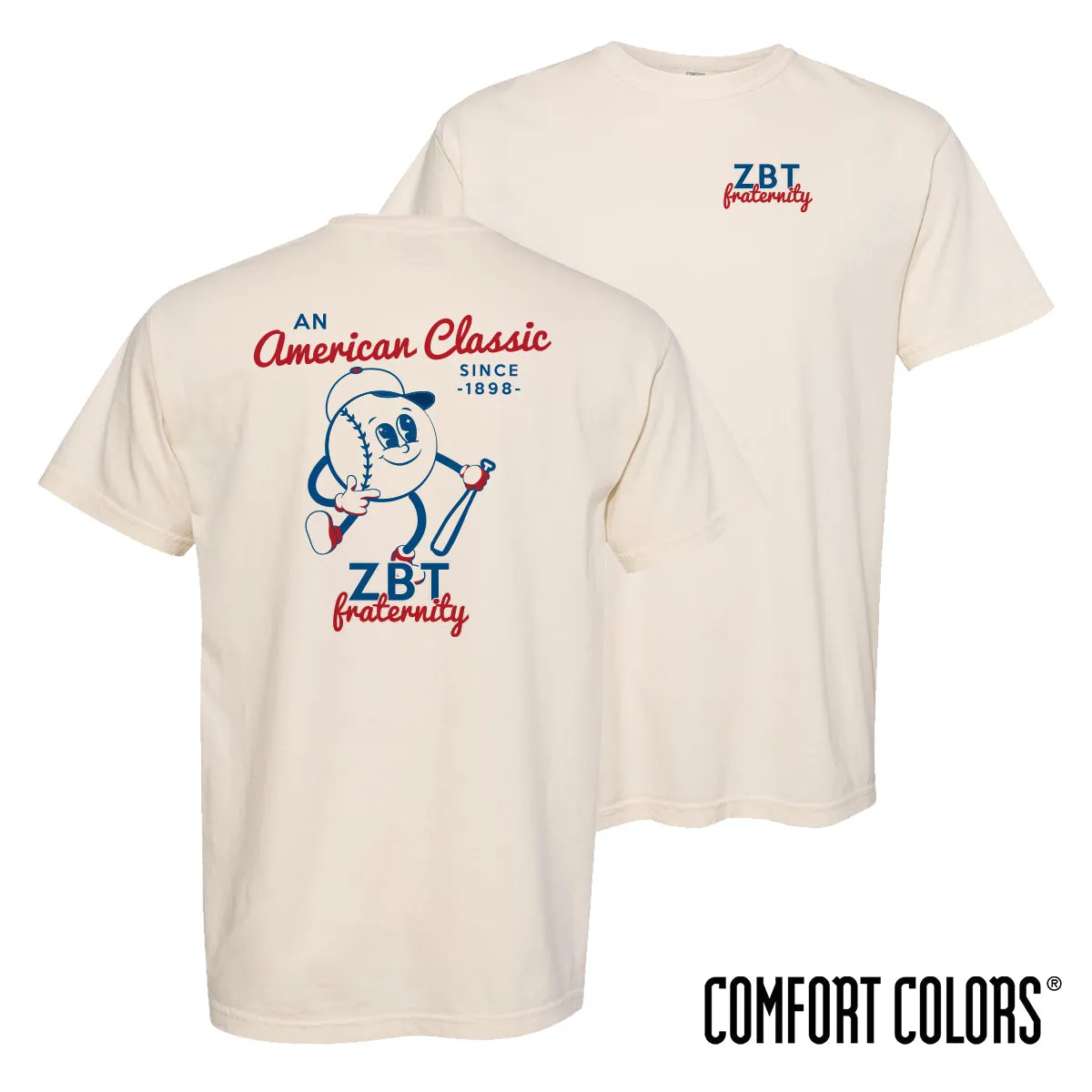 ZBT Comfort Colors American Classic Short Sleeve Tee